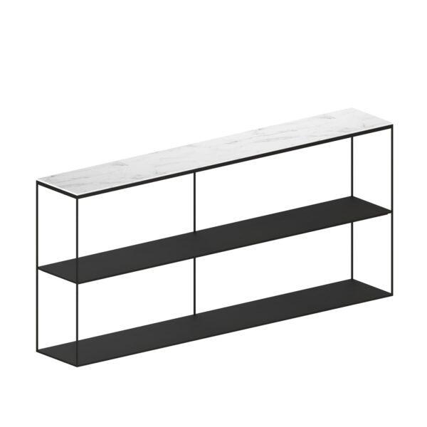 Slim Marble Sideboard by Zeusnoto, a refined blend of sleek marble and modern design, perfect for adding elegance and functionality to high-end, contemporary interiors.