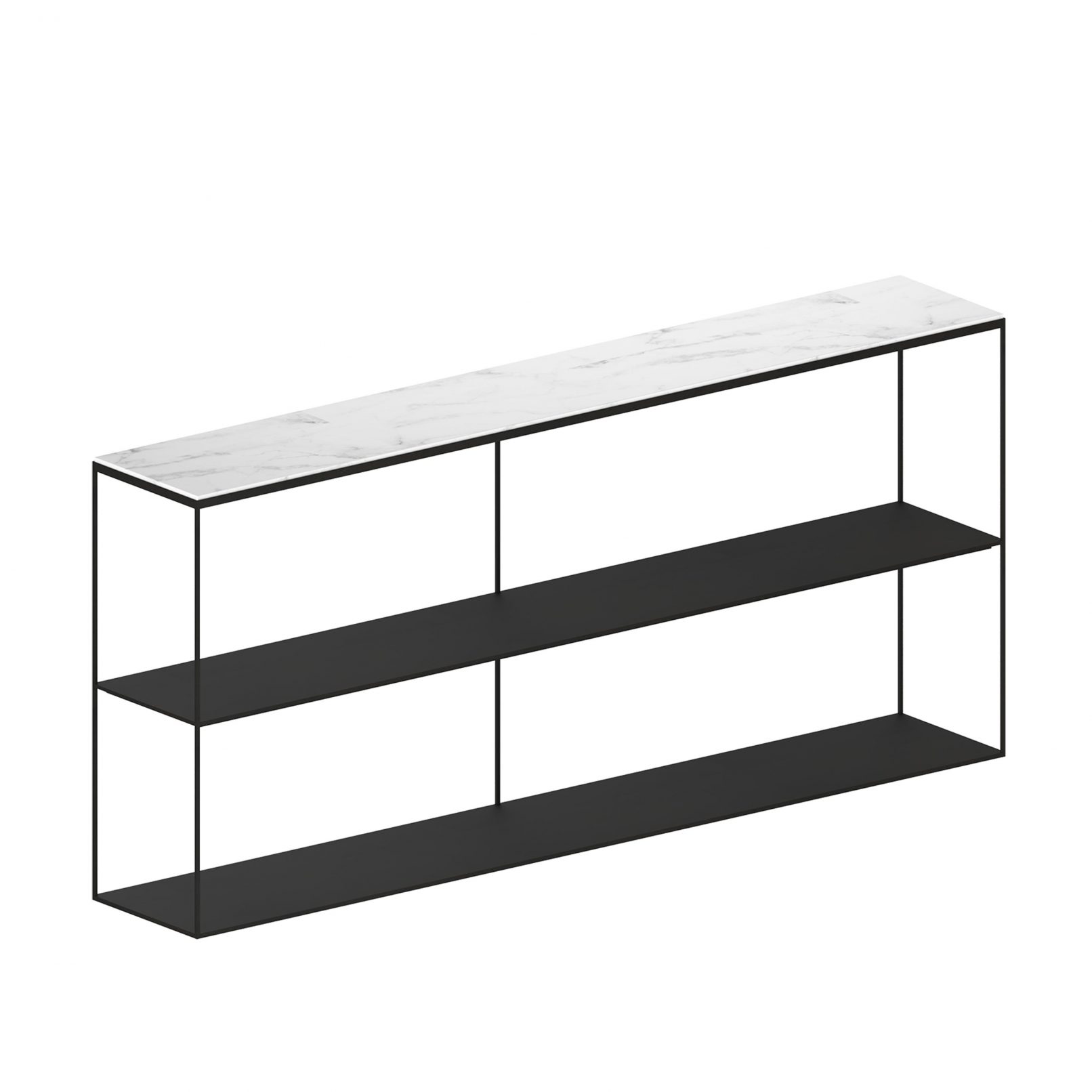 Slim Marble Sideboard by Zeusnoto, a refined blend of sleek marble and modern design, perfect for adding elegance and functionality to high-end, contemporary interiors.