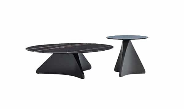 Spin Table by Camerich, a sleek and modern design with a circular top, perfect for adding a contemporary and elegant touch to dining rooms and luxury interiors.