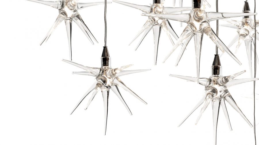 Celestial-themed chandelier from Reflex, crafted with precision and artistry.
