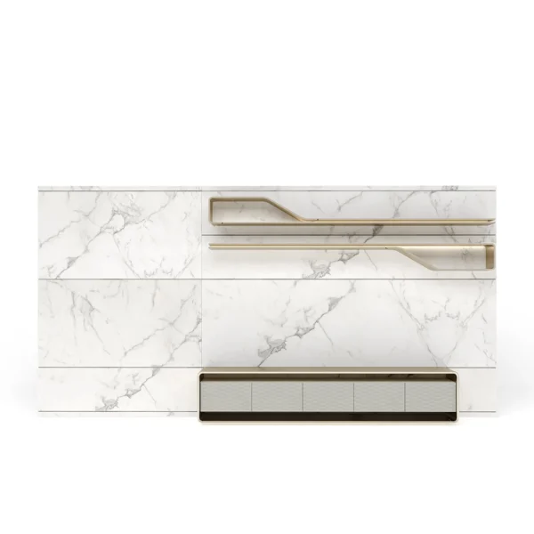 System 01 by Reflex featured in Birmingham Michigan showroom, modern Italian luxury design.