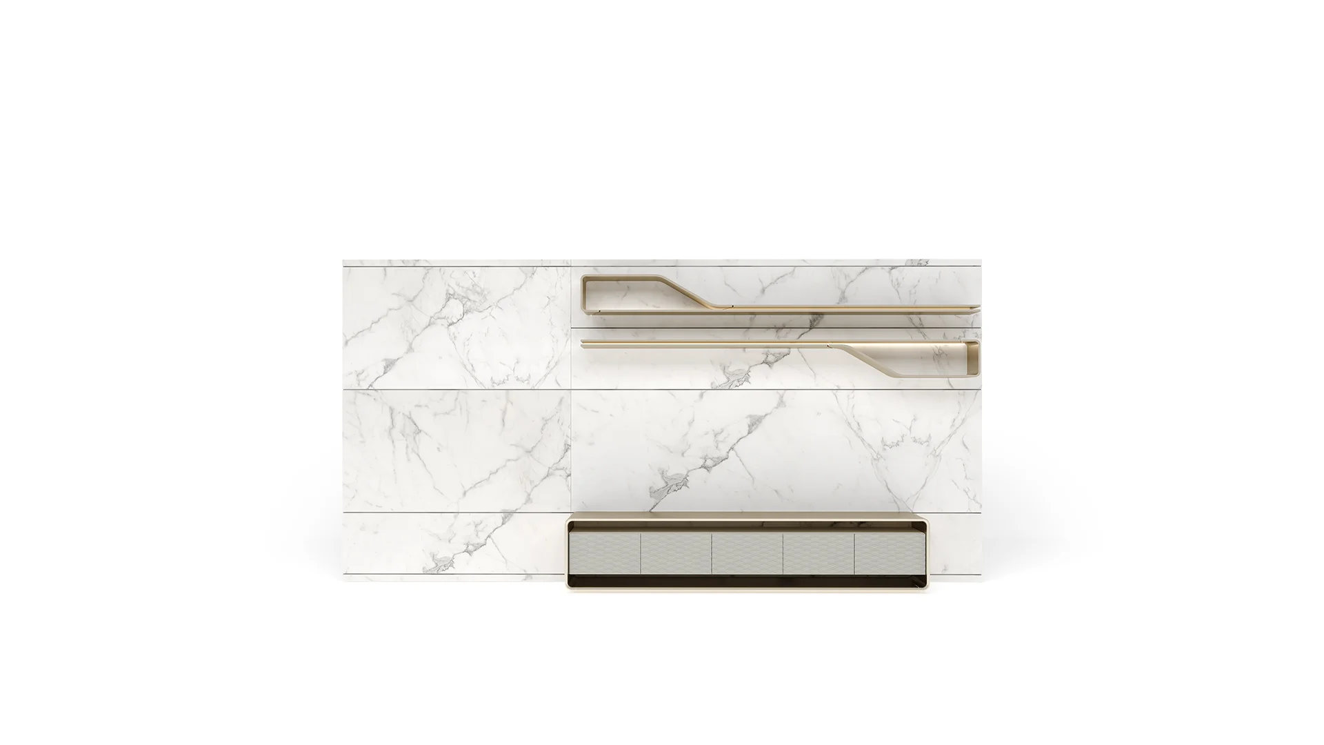 System 01 by Reflex featured in Birmingham Michigan showroom, modern Italian luxury design.
