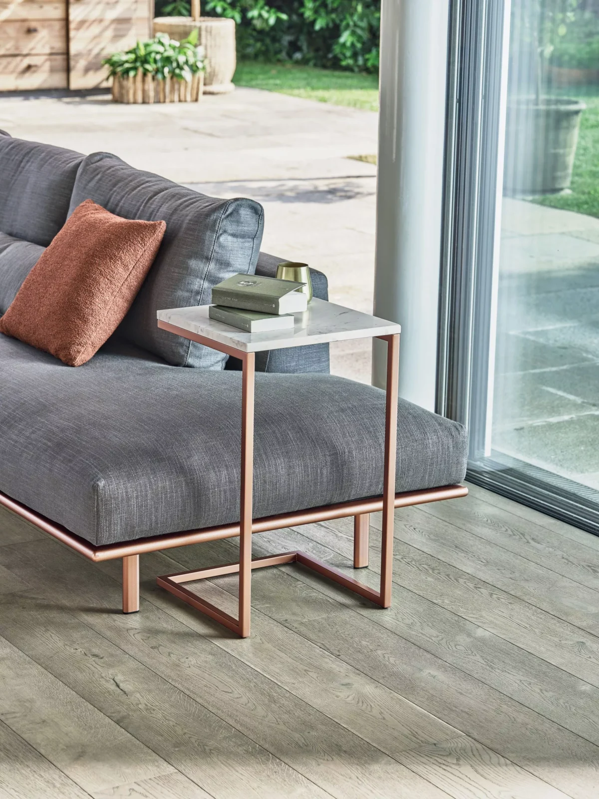 Dakota by Bontempi – luxury modern Italian-design furniture piece showcased at Italcasa Design showroom in Troy, Michigan