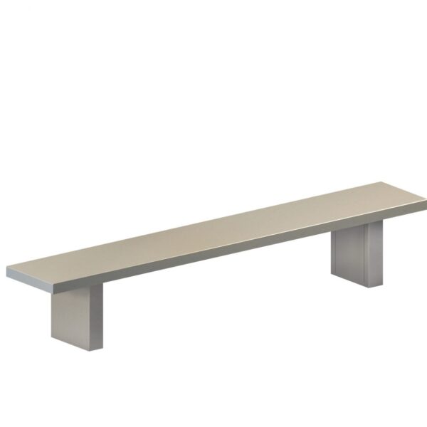 Tommaso Outdoor Bench by Zeusnoto, a stylish addition to modern outdoor spaces.