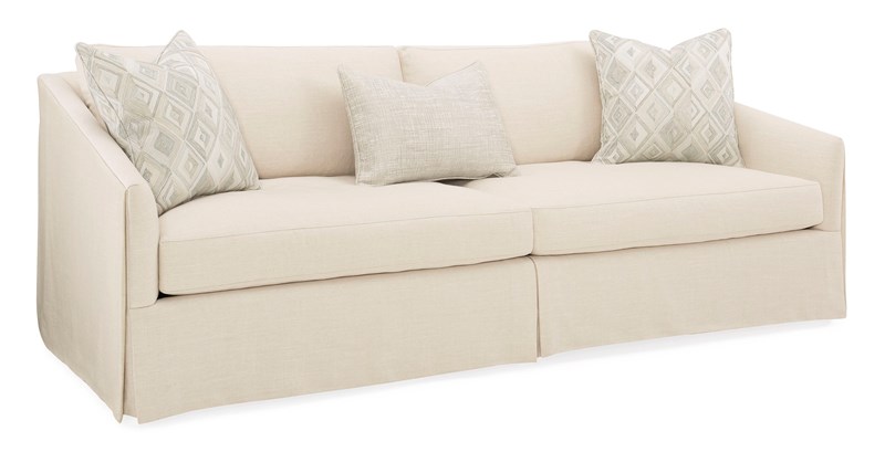 "Casual Affair by Caracole, blending relaxed elegance and modern design with plush seating and stylish finishes for a contemporary living space."