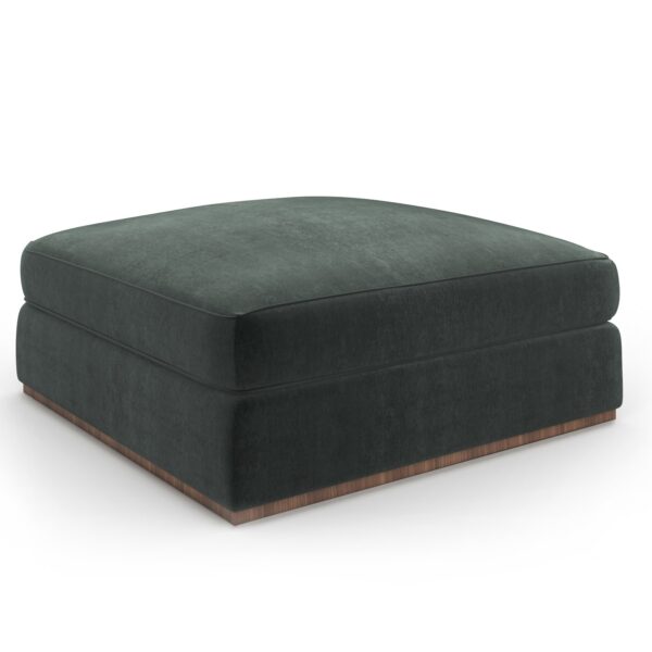 Elegant and versatile Bello Ottoman by Caracole, featuring a luxurious design with plush upholstery and sleek finishes, perfect for any modern living space.