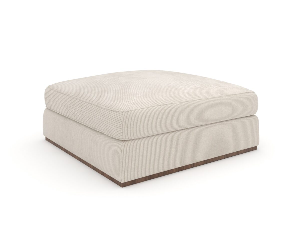 Luxurious Gelee Sofa in Chocolate by Caracole, offering rich, plush upholstery and a sleek, modern design for a sophisticated and comfortable living space.