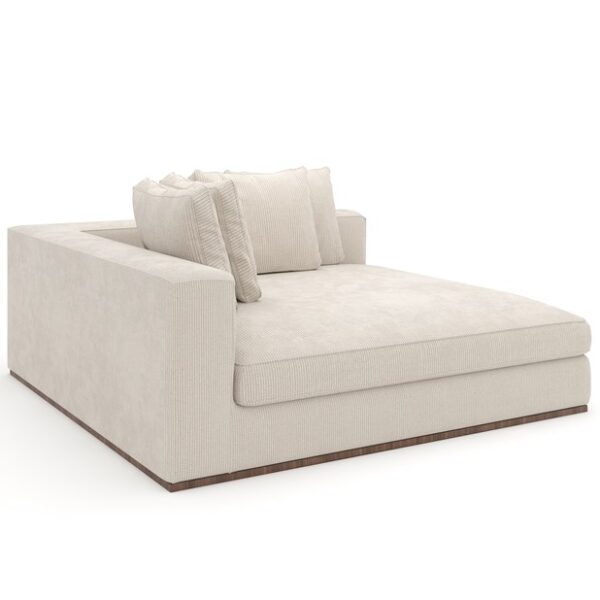 Spacious Bello Corner LAF Chaise by Caracole, designed for ultimate comfort and modular sectional configurations.
