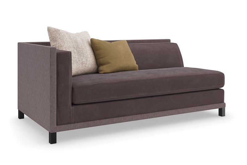 The Tuxedo LAF Sofa by Caracole (model UPH-423-LS1-A) is a sophisticated and versatile piece from Caracole's Upholstery collection. Designed as part of a modular sectional, it serves as the left-arm facing (LAF) component, offering both style and functionality for modern living spaces.
