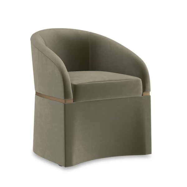 Dune by Caracole — a modern accent chair with clean lines and plush upholstery.