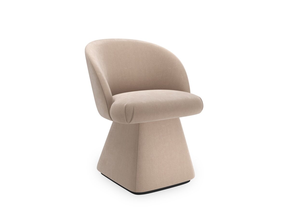 Stylish and functional Vuelta Swivel by Caracole, featuring a sleek design with a smooth swivel feature and luxurious upholstery, perfect for modern interiors.