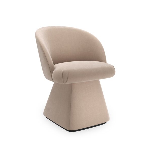Stylish and functional Vuelta Swivel by Caracole, featuring a sleek design with a smooth swivel feature and luxurious upholstery, perfect for modern interiors.