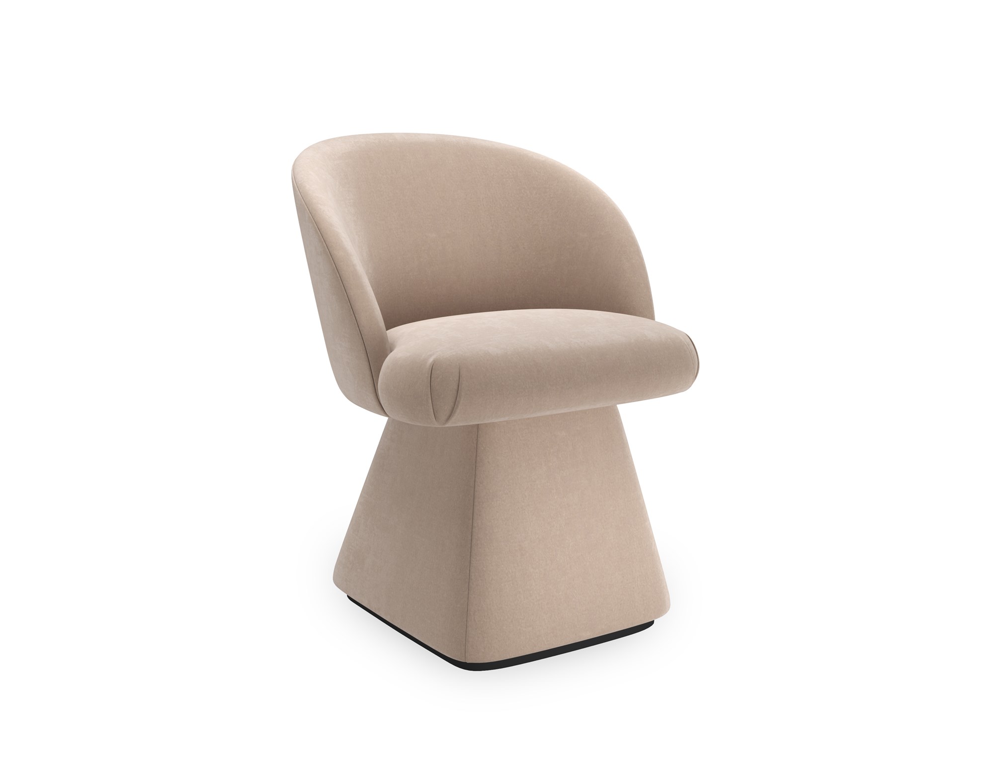 Stylish and functional Vuelta Swivel by Caracole, featuring a sleek design with a smooth swivel feature and luxurious upholstery, perfect for modern interiors.