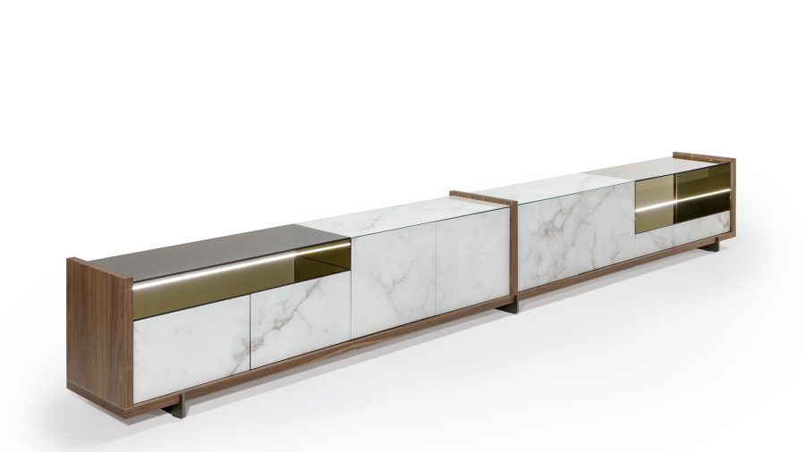 Uro Sistema buffet by Reflex in modern design, perfect for contemporary living spaces in Royal Oak, Michigan.