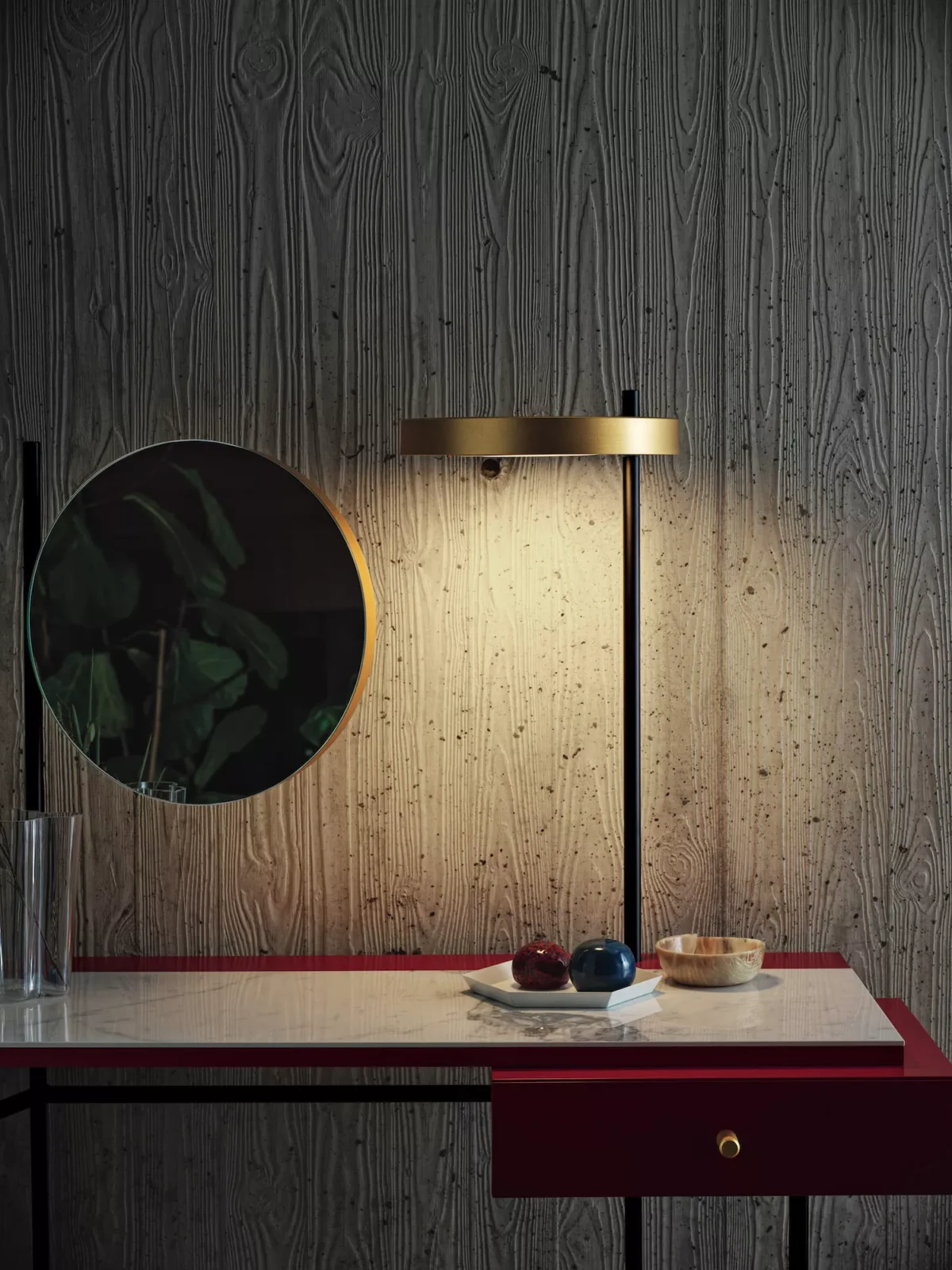 Vanity by Bontempi – luxury modern Italian-design vanity featured at Italcasa Design showroom in Troy, Michigan