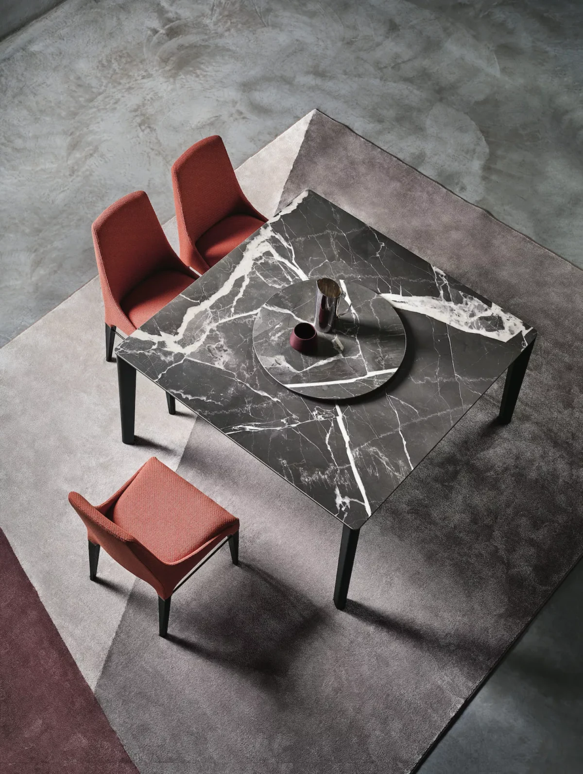 Kelly by Bontemoi – elegant contemporary Italian armchair showcased at Italcasa Design showroom in Birmingham, Michigan
