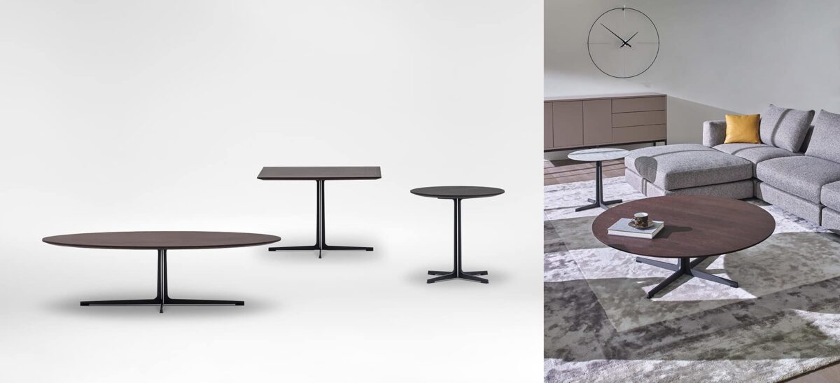 Vary Table by Camerich, a versatile and modern design with sleek lines, perfect for adding sophistication and functionality to contemporary dining or living spaces.