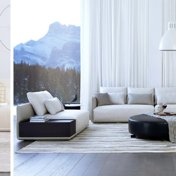 Modern lounge chair with sleek frame and soft upholstery by Camerich.