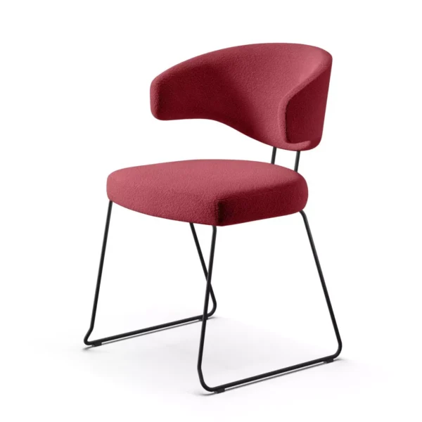 Venus by Peressini, a sleek and modern bar stool with customizable upholstery options, perfect for contemporary interiors.
