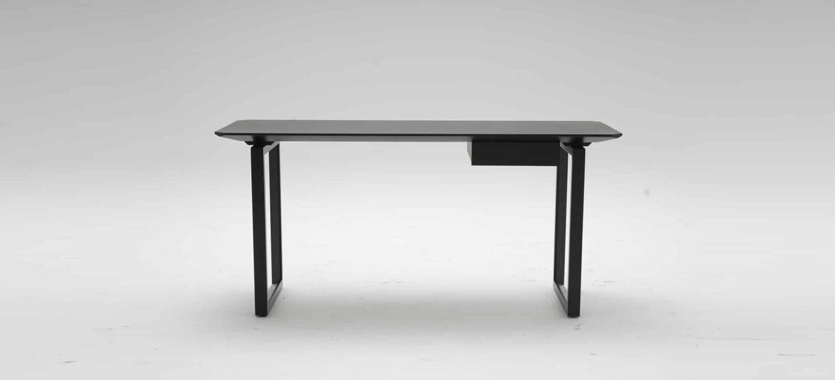 "Verge Desk by Camerich, a minimalist and contemporary design that combines sleek lines and functionality, perfect for elevating modern home offices and luxury interiors."