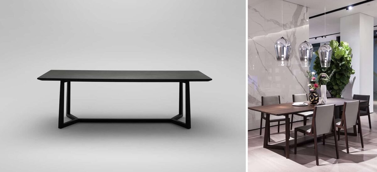 Elegant round Vessel Table by Camerich