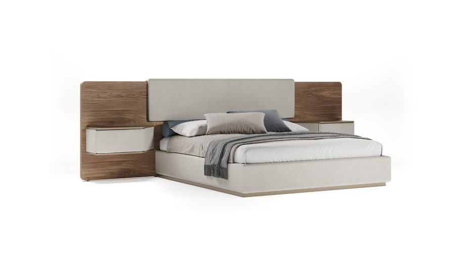Wave Bed XL by Reflex in modern Italian bedroom