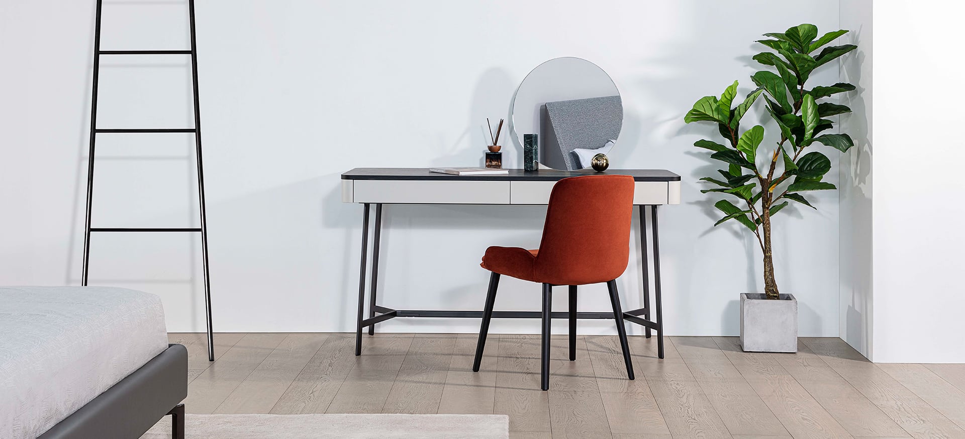 Elegant Wing Chair by Camerich