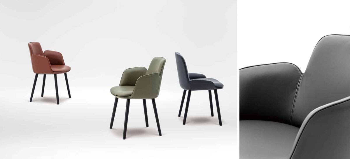 Stylish Wing Chair by Camerich for living rooms