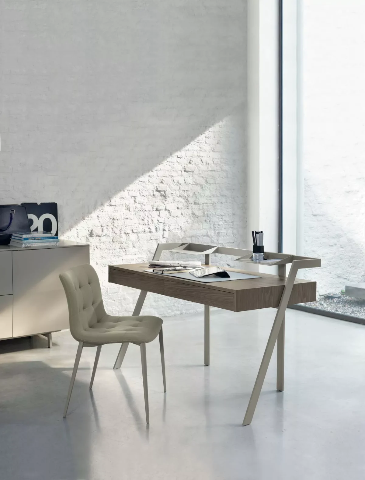 Zac by Bontempi – luxury modern Italian-design furniture piece showcased at Italcasa Design showroom in Troy, Michigan