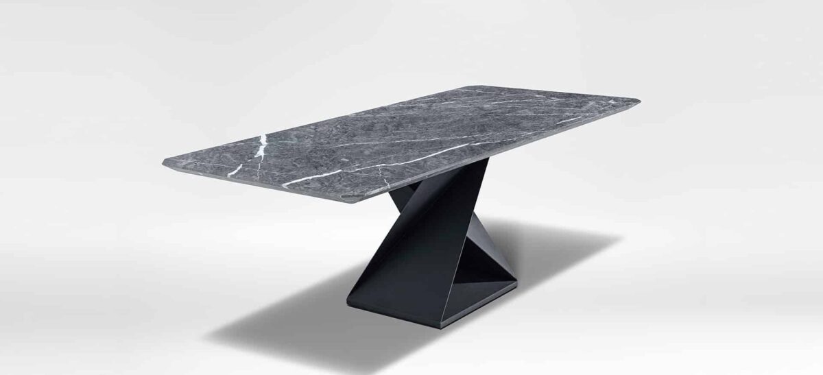 Zing Table by Camerich, a stylish and contemporary design with clean lines, perfect for adding a modern touch to luxury dining rooms and sophisticated interiors.
