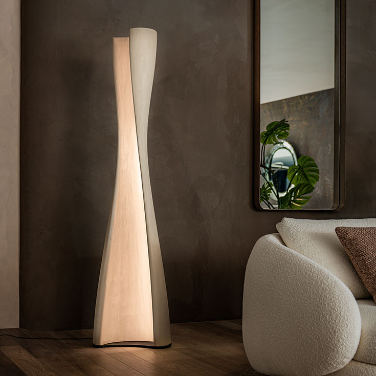 “DIPLOMA by Cattelan Italia – contemporary Italian bookshelf with sleek vertical supports and wooden shelves”