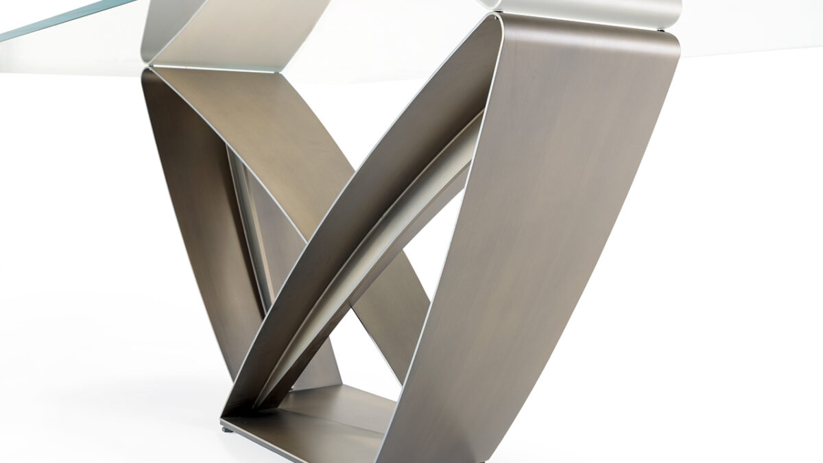 Apeiron 72 by Reflex featured in Troy Michigan showroom, modern Italian luxury design.