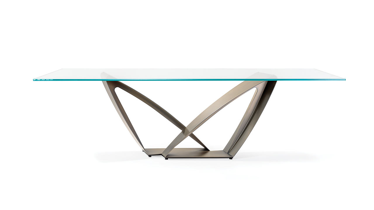 Apeiron 72 by Reflex featured in Troy Michigan showroom, modern Italian luxury design.
