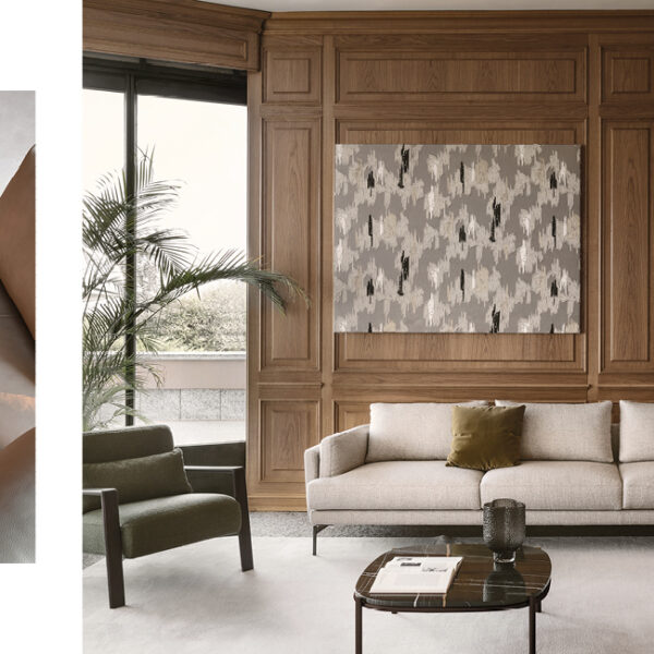 Boredom sofa with plush cushions by Nicoline
