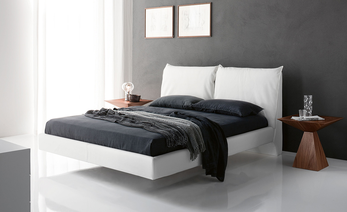 “Cattelan LUKAS – stylish Italian bed frame ideal for contemporary bedrooms with premium comfort and design”