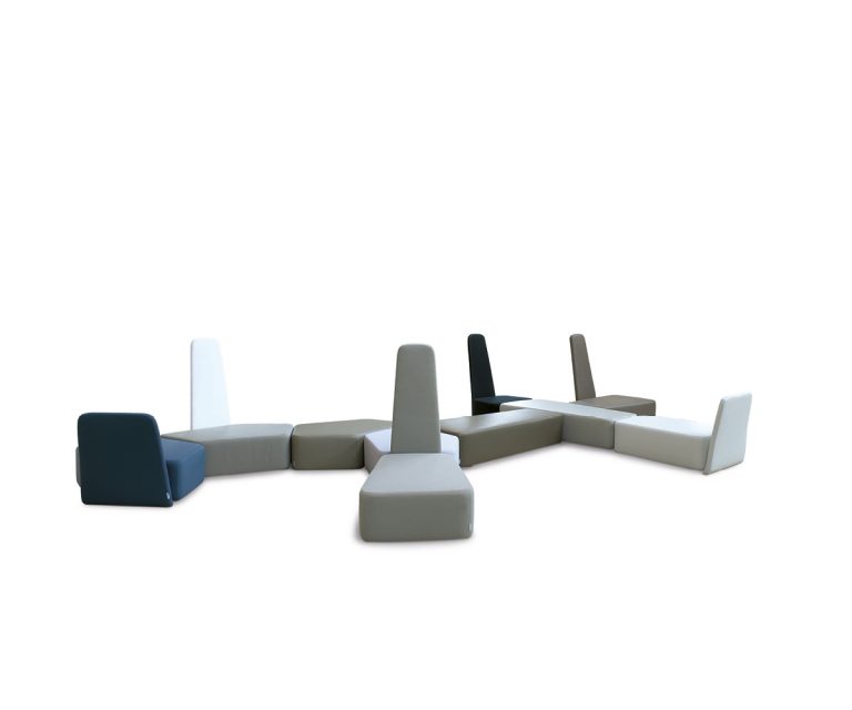 "I Am Grimm coat stand by Casamania shaped like a stylized tree with branching arms, in glossy white finish."