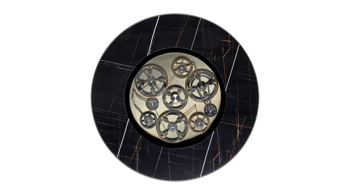 Big Ben 72 by Reflex featured in Birmingham Michigan showroom, modern Italian luxury design.