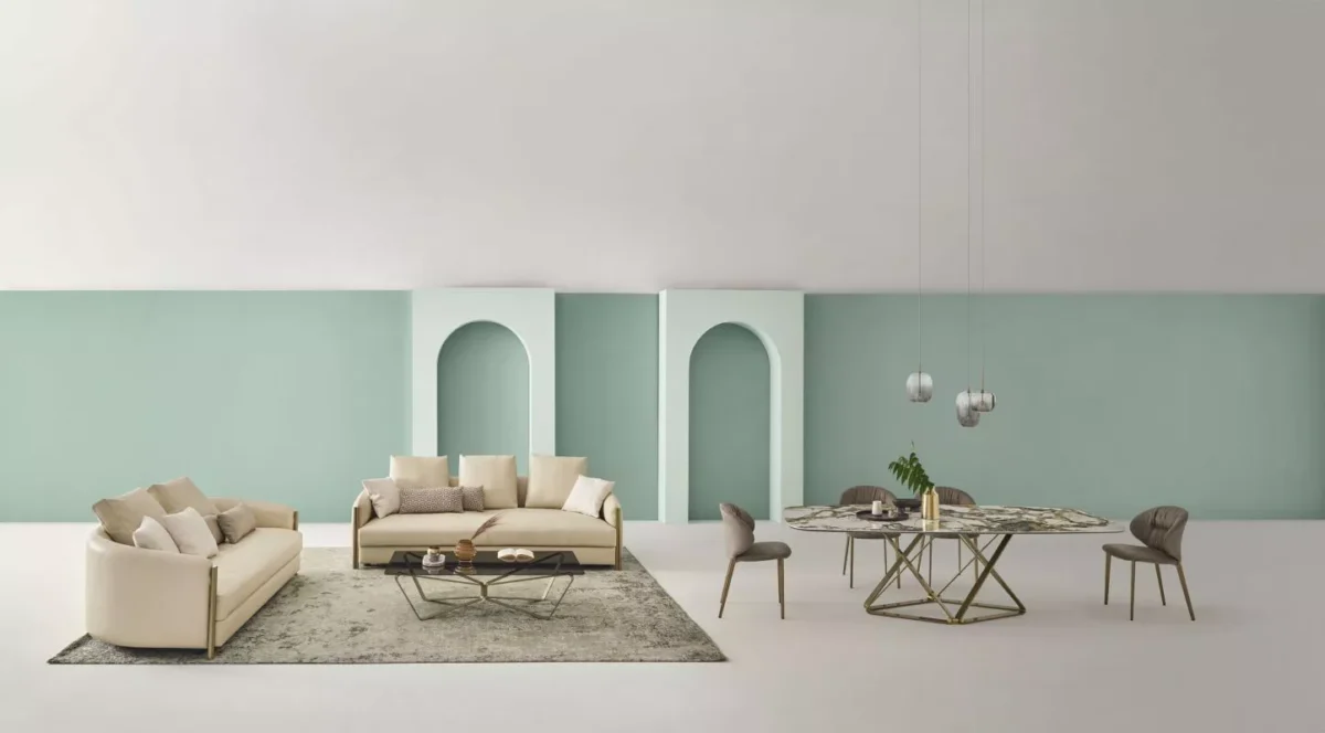 Bonnie by Bontempi – luxury modern Italian-design furniture piece showcased at Italcasa Design showroom in **Birmingham, Michigan**