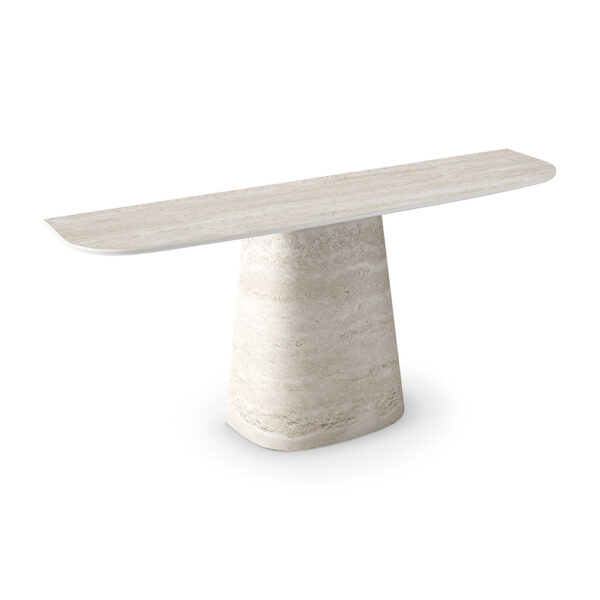 “RADO Keramik by Cattelan Italia – contemporary dining table with elegant ceramic top and sculptural metal base”