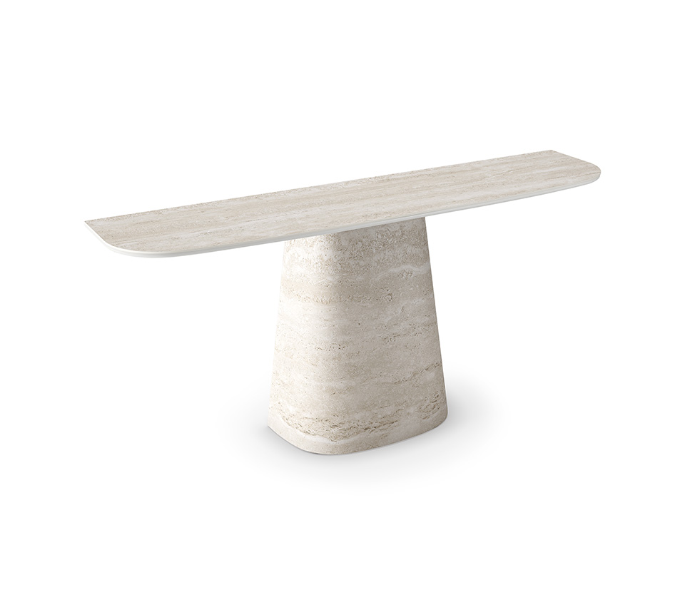 “RADO Keramik by Cattelan Italia – contemporary dining table with elegant ceramic top and sculptural metal base”