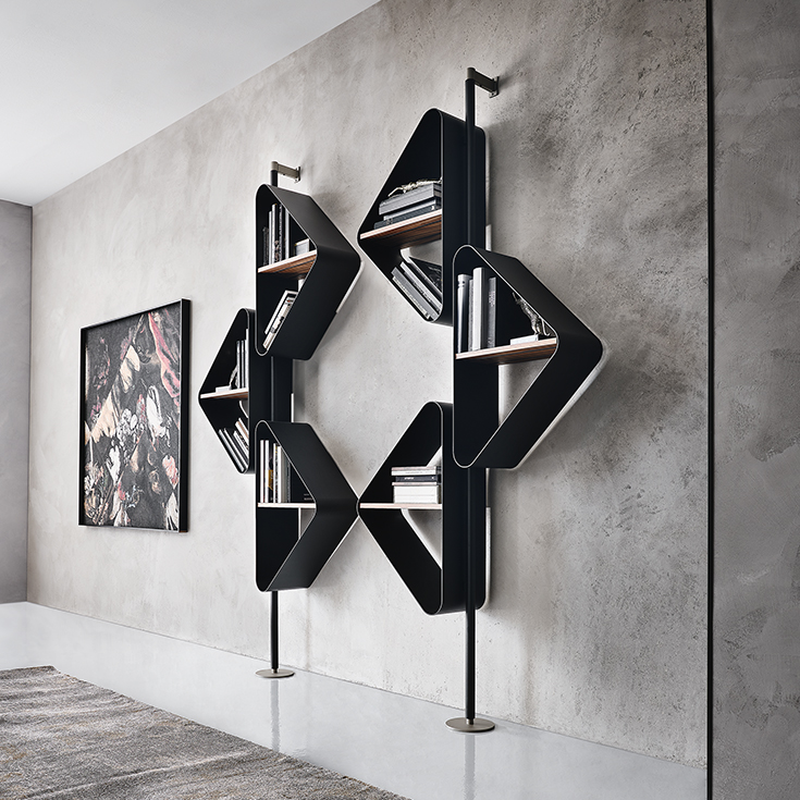 “SPINNAKER by Cattelan Italia – modern Italian extendable dining table with sleek steel base and wood top”