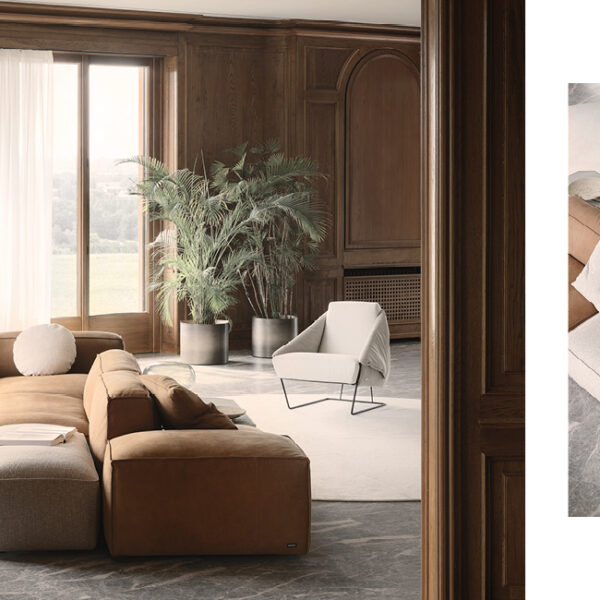 “Cairoli armchair by Nicoline in elegant upholstery”