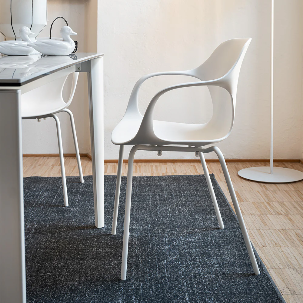 “OPS! coffee table by Connubia – modern Italian design with round top and sculptural metal base”