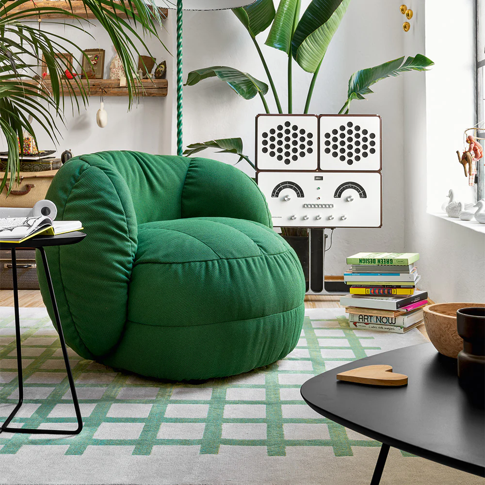 “REEF by Connubia outdoor modular sofa – contemporary Italian design with water-resistant cushions and minimalist frame”