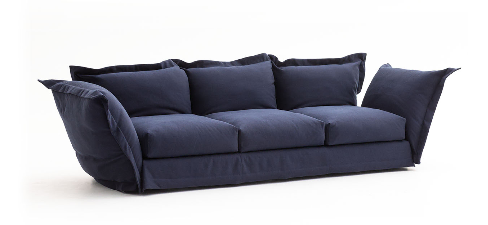 Cloudscape sofa by Moroso in a modern living room