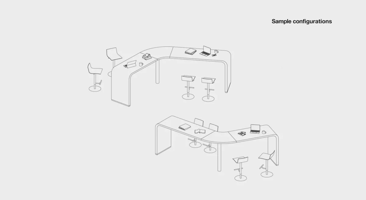 S-Shape by Lapalma with a stylish, modern design.