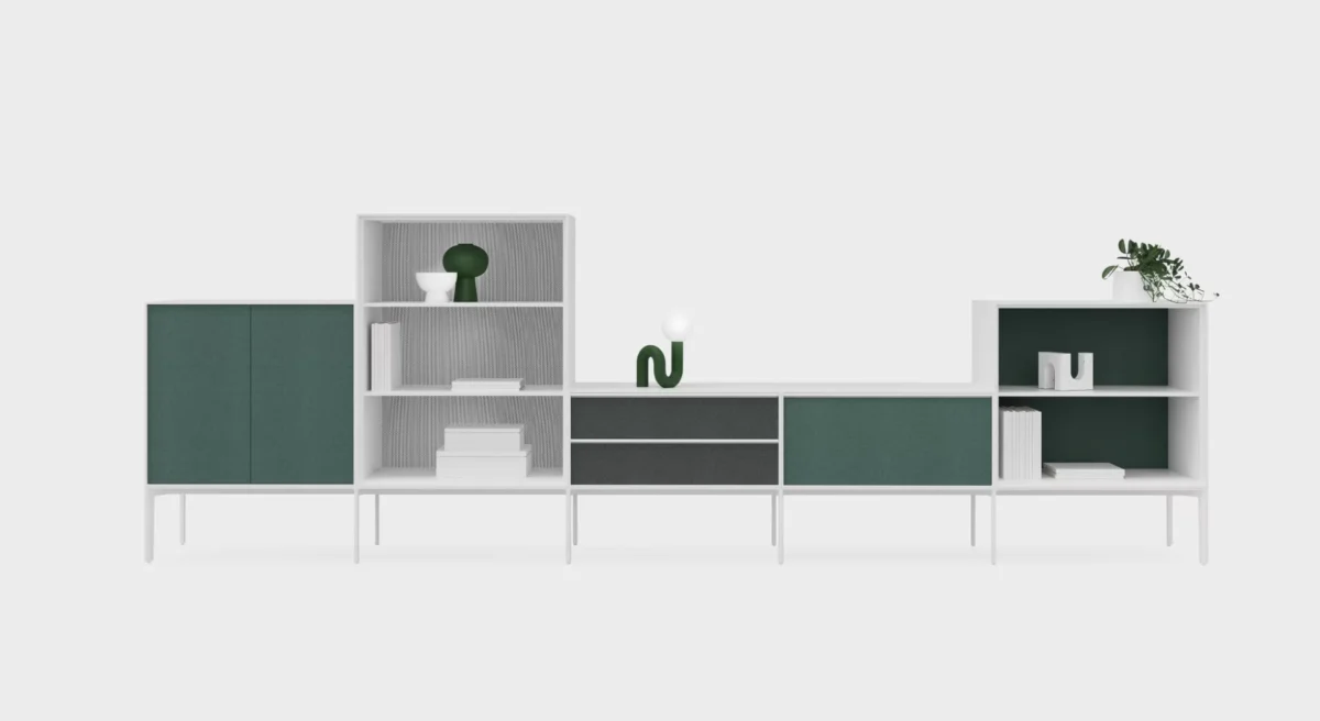 Dynamic Configuration by Lapalma with a sleek, adaptable design