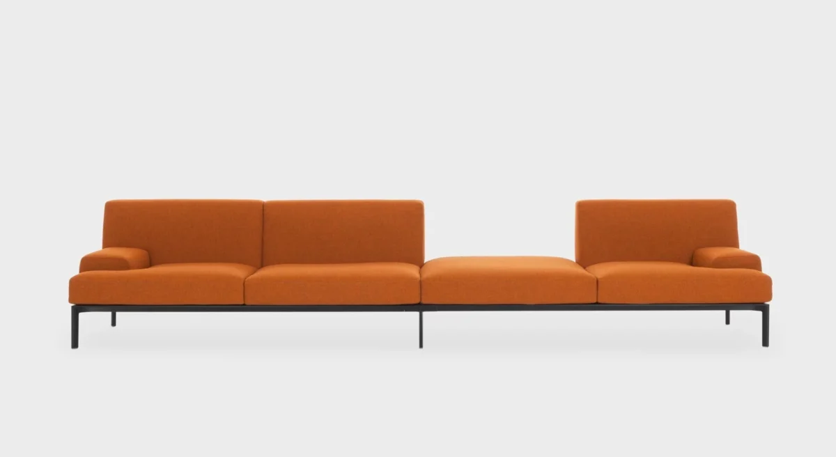 4-Seater Modular Sofa by Lapalma with a sleek, contemporary design.