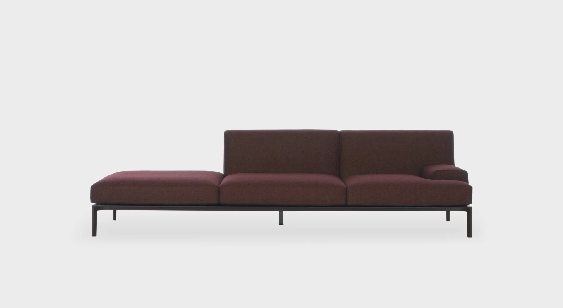 3-Seater Modular Sofa by Lapalma with a sleek, modern design.