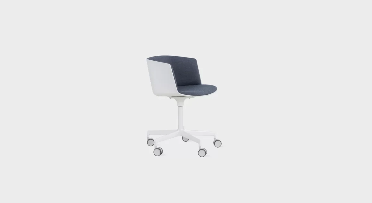 “Side view of Lapalma’s CUT S186 showing its sleek contour and durable construction for indoor or outdoor seating.”